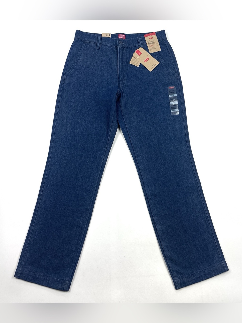 Levis XX Chino Relaxed Straight Mens 30x30 Blue Pants Trousers Casual 001K500010